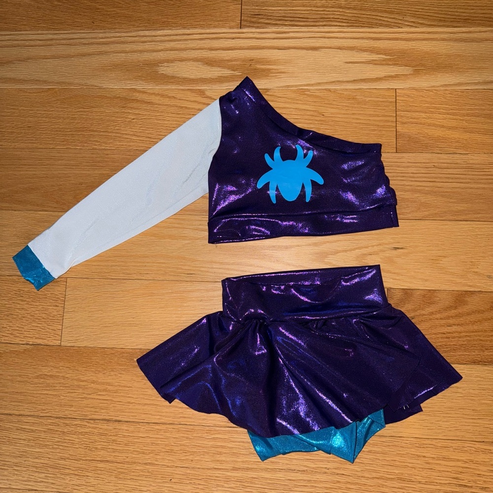 Ghost spider 2-piece costume